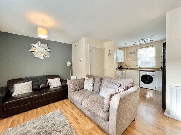 Open plan living space