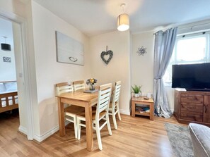 Open Living Room with dining area