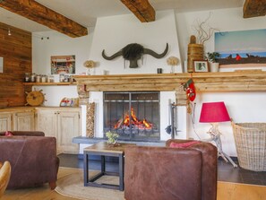 Furniture, Wood, Interior Design, Hearth, Living Room, Table, Room, Ceiling, Hardwood, Wood Stain