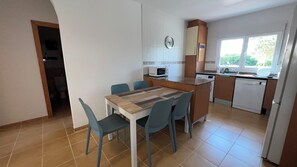 Indoor dining area