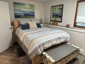 Comfy queen bed