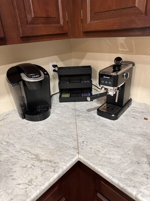 Coffee and/or coffee maker