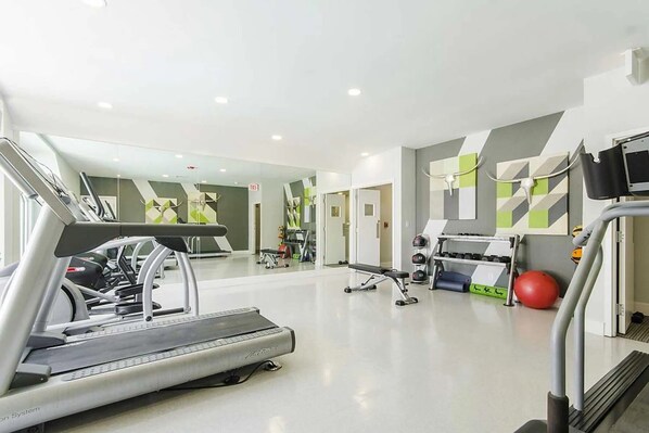 Fitnessbereich