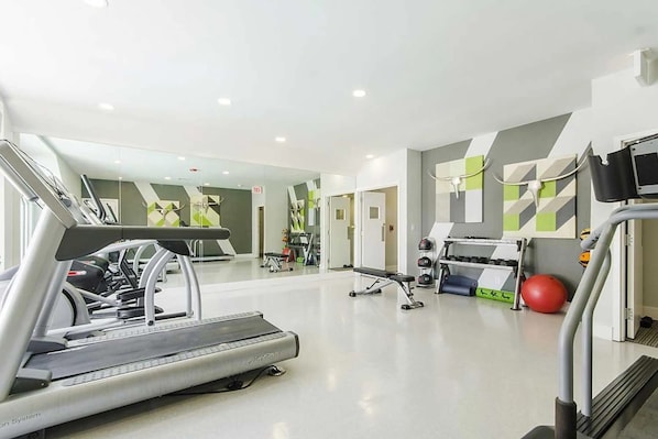 Fitnessbereich