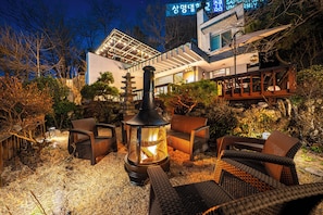 Fire Place in the garden