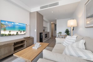 Living Area/Kitchen/Dining Area