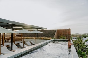 Rooftop pool