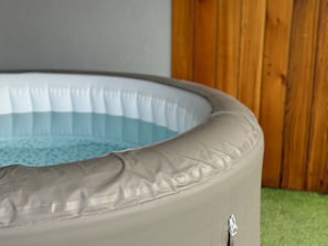 Hot tub available on request for an extra fee - please contact for details