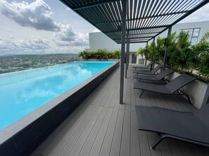 Rooftop pool
