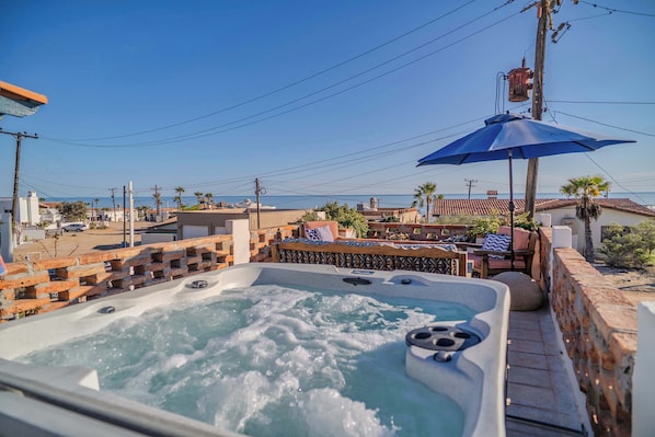 Garden Terrace with Hot Tub