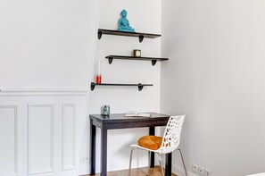 The living area