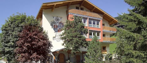 Fassade der Unterkunft