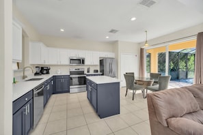 Sleek Kitchen with Ample Counter Space