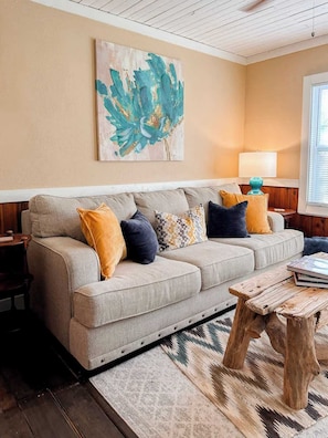 "Cozy Vibes: Where Rustic Charm Meets Modern Comfort."