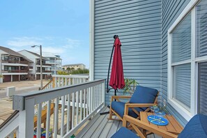 Private balcony view