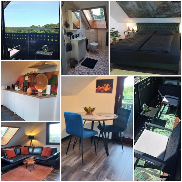 Ferienwohnung mit Balkon