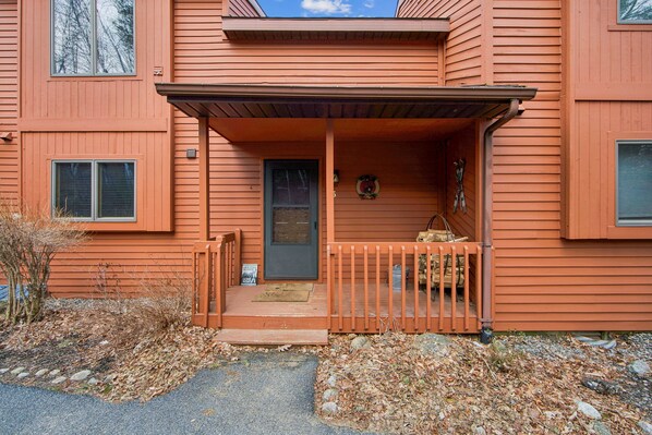 Architecture, Building, House, Porch, Door
