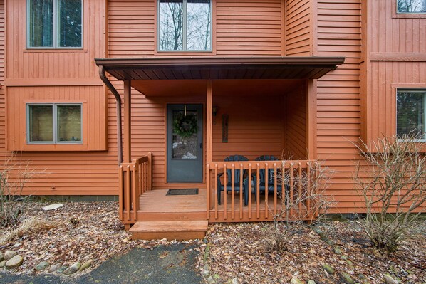 Architecture, Building, House, Porch, Handrail