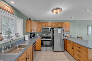 Indoors, Kitchen, Appliance, Refrigerator, Sink