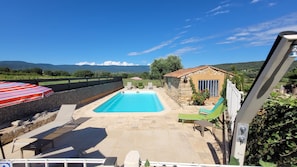 Vue exceptionnelle sur le parc du Luberon