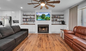 Perfect spot to watch the big game or to binge your favorite show!