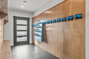 Ski Rack and Heated Dryer for Gear