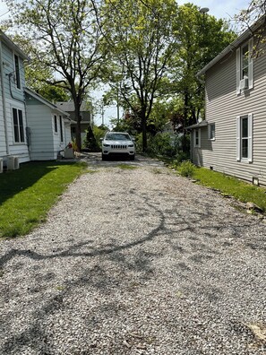 Need a driveway for boat trailer, we have it.