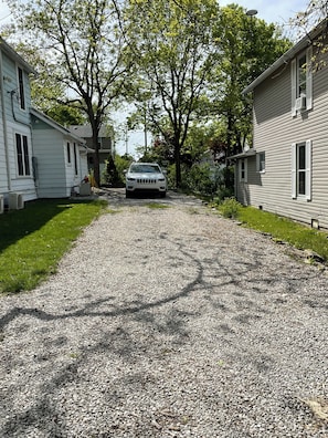 Need a driveway for boat trailer, we have it.