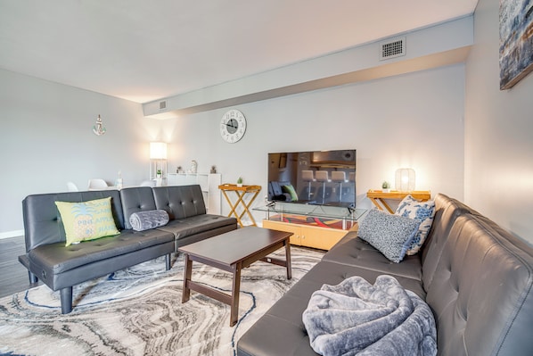 Atlantic City Vacation Rental | 2BR | 2BA | 1,136 Sq Ft | Stairs Required