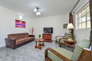 Kick back and relax in the cozy living room