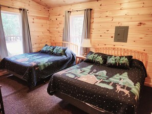 Cabin Bedroom - Two beds
