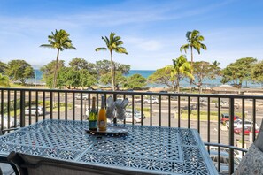 Private lanai with an ocean view!