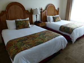 Happiness is curling up in a comfy bed after a long trip