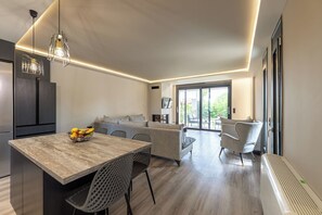 Living and dining room