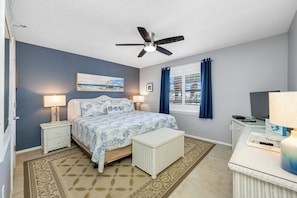 Cozy Master Bedroom with King Bed