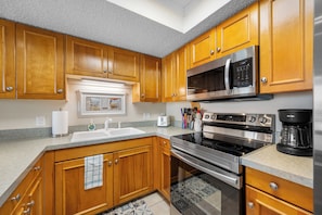 Large open kitchen