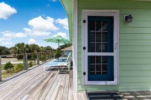 Access to the Home off the Front Deck