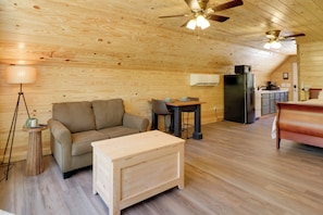 Studio | Electric Fireplace | Twin Sleeper Sofa