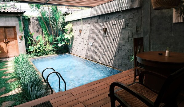 Indoor/outdoor pool