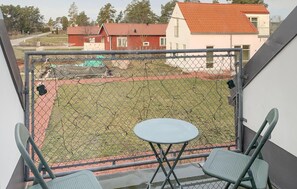 outside