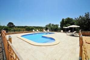 Piscine maison de vacances