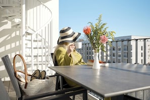 Balkon oder Terrasse