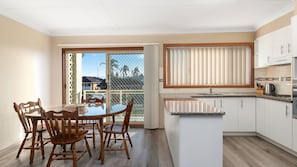 Dining and Kitchen area