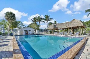 Relax by the pool in sunny Boca Raton, Florida