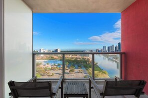 Private balcony