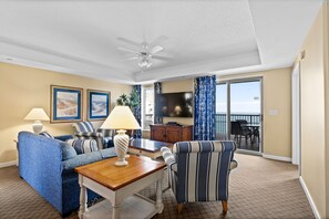 Living Room with Sofa Bed