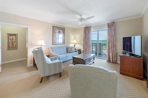 Living Room with Sofa Bed
