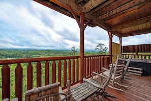 Edge Of Forever's relaxing decks with views