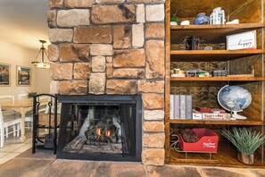 Fireplace and Board Games