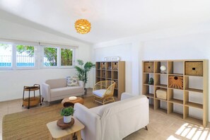 Reading room full of natural light